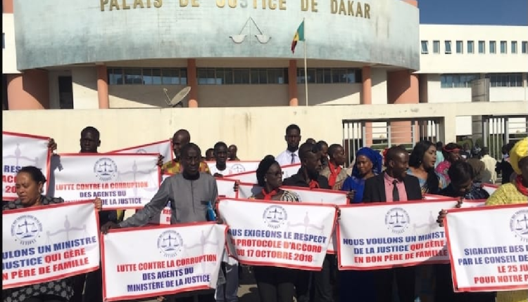 Secteur de la justice : Les syndicats une grève de 72 heures à partir du 23 juin