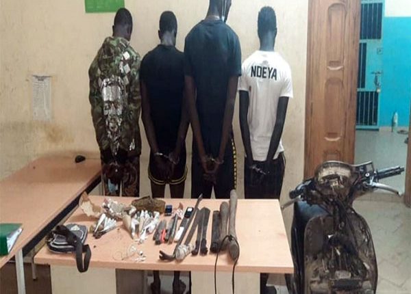 Saly : La Police démantèle une bande de cambrioleurs