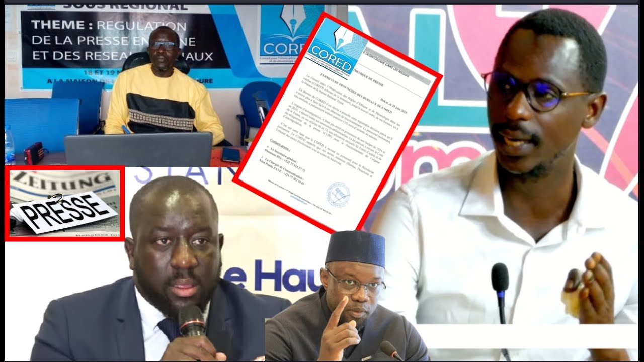 (Vidéo) Fermeture du CORED:Le journaliste Momo Cissé crache ses vérités et fait de graves révélations ...