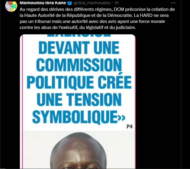 Bavures policières à Camberene et Rosso : MIK dit douter de la volonté du pouvoir de faire la lumière