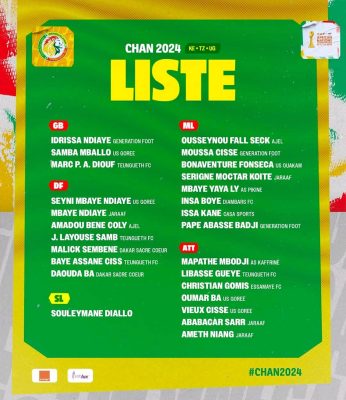 CHAN 2025 : Souleymane Diallo dévoile sa liste des 25 Lions locaux