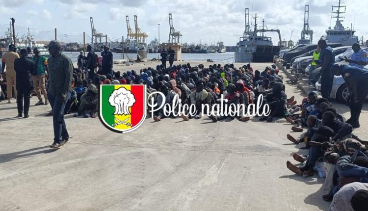 Migration irrégulière : 244 candidats à l’émigration interceptés au large de Saint-Louis