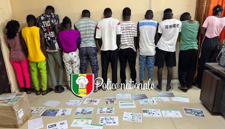 Saint-Louis : Un réseau QNET démantelé à Ngallèle, 11 personnes arrêtées