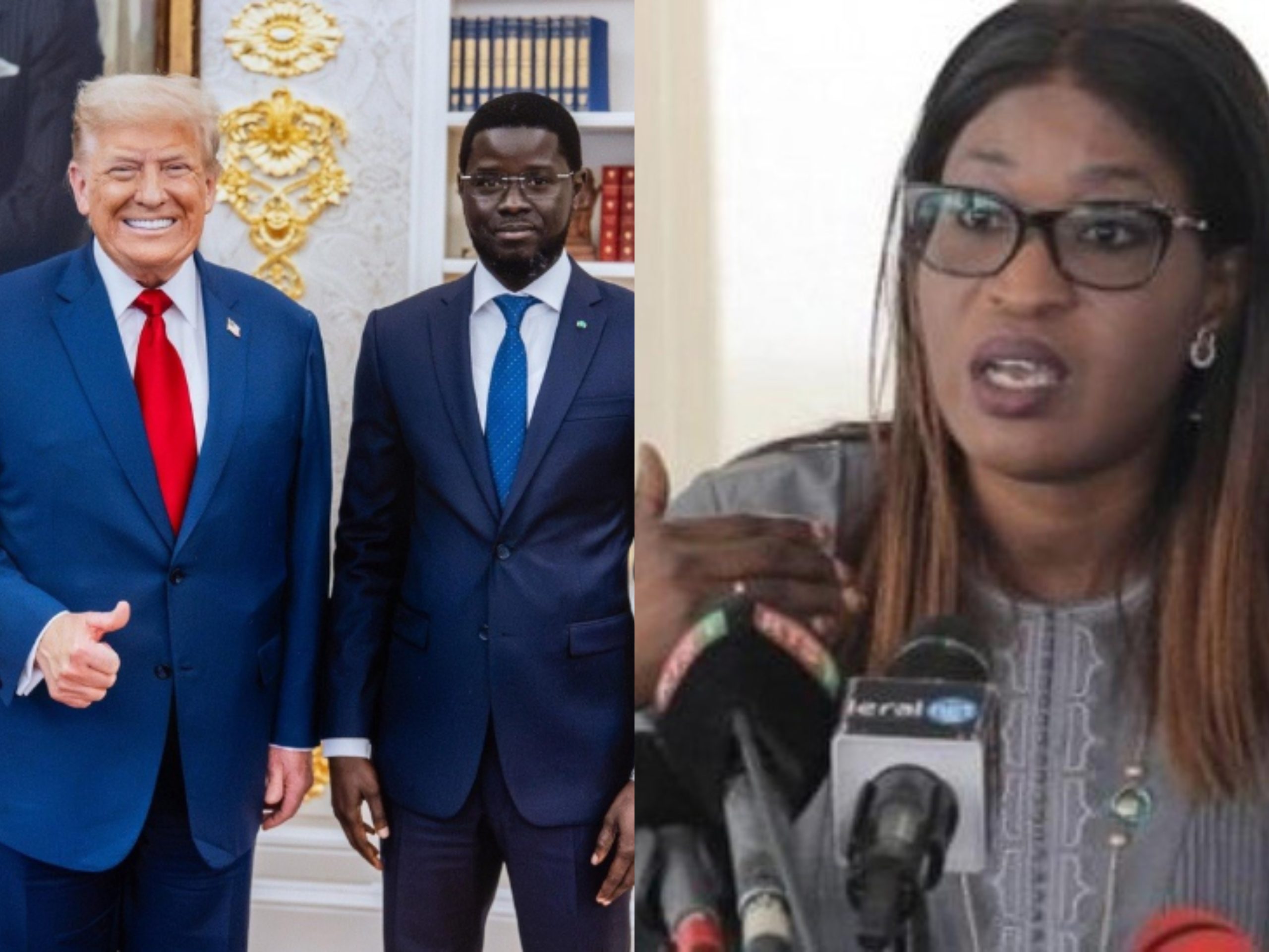 Zahra I Thiam : "Adouber Trump avec tant de chaleur, c’est banaliser les désagréments que subissent nos compatriotes de la diaspora..."