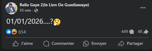 Après sa défaite face à Siteu : Balla Gaye 2 brise le silence et prend date