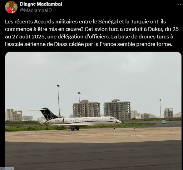 Les récents Accords militaires entre le Sénégal et la Turquie ont-ils commencé à être mis en œuvre ?, s'interroge Madiambal