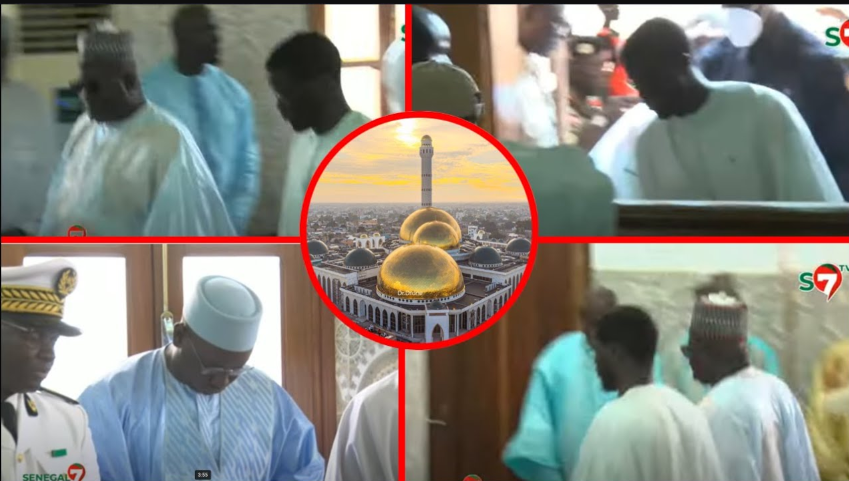 Tivaouane : Ziar du Pr Bassirou Diomaye Faye au Zawiya El Hadji Malick Sy (Vidéo)