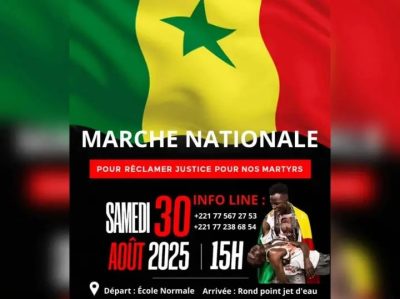 Sénégal : Une marche nationale prévue ce samedi pour réclamer justice pour les martyrs