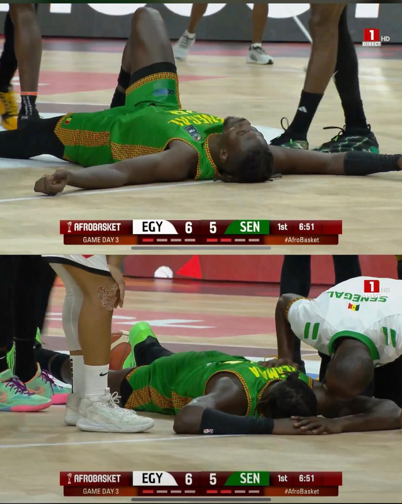 Afrobasket – Coup dur pour le Sénégal : Gora Camara forfait pour le reste du tournoi
