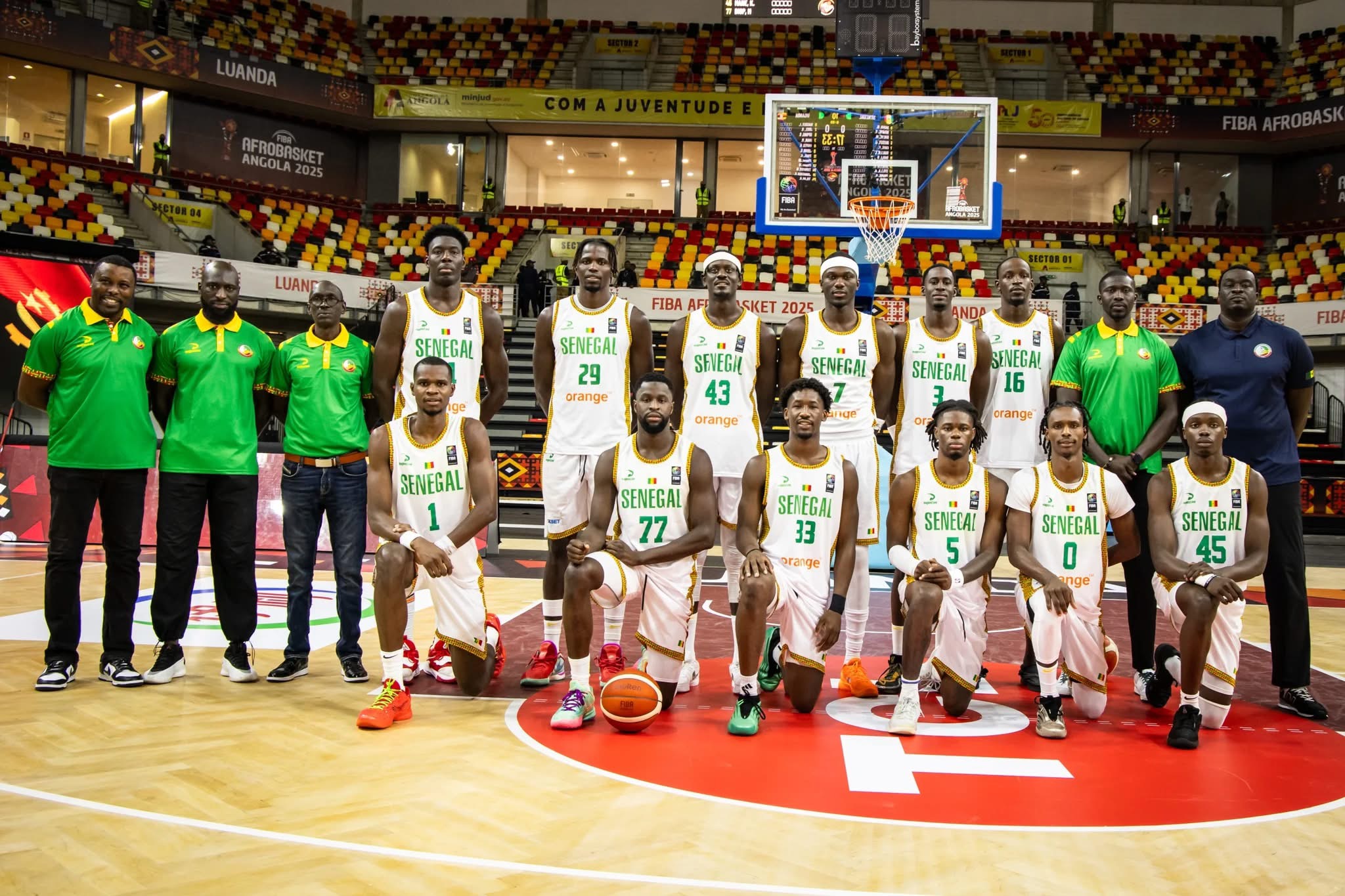 Afrobasket 2025 : Le Sénégal défie le Nigeria en quarts de finale