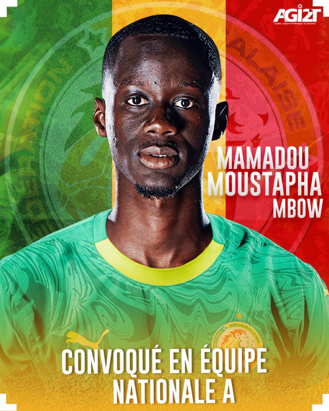 Éliminatoires Mondial 2026 : première convocation pour Moustapha Mbow avec les Lions