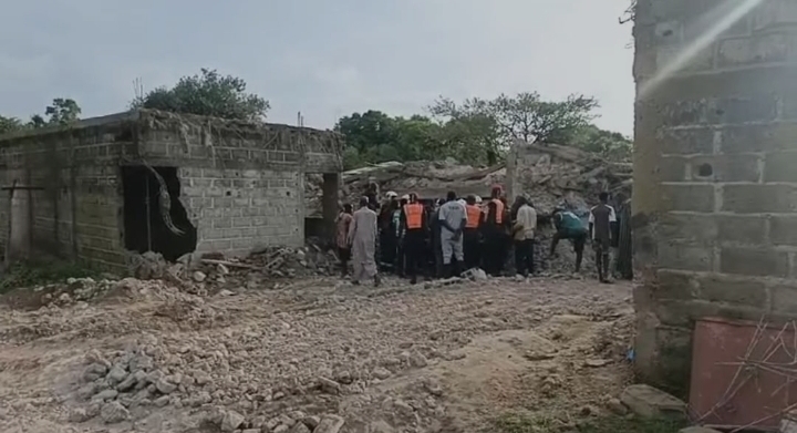 Sédhiou : Un m0rt après l'effondrement d'un bâtiment R3