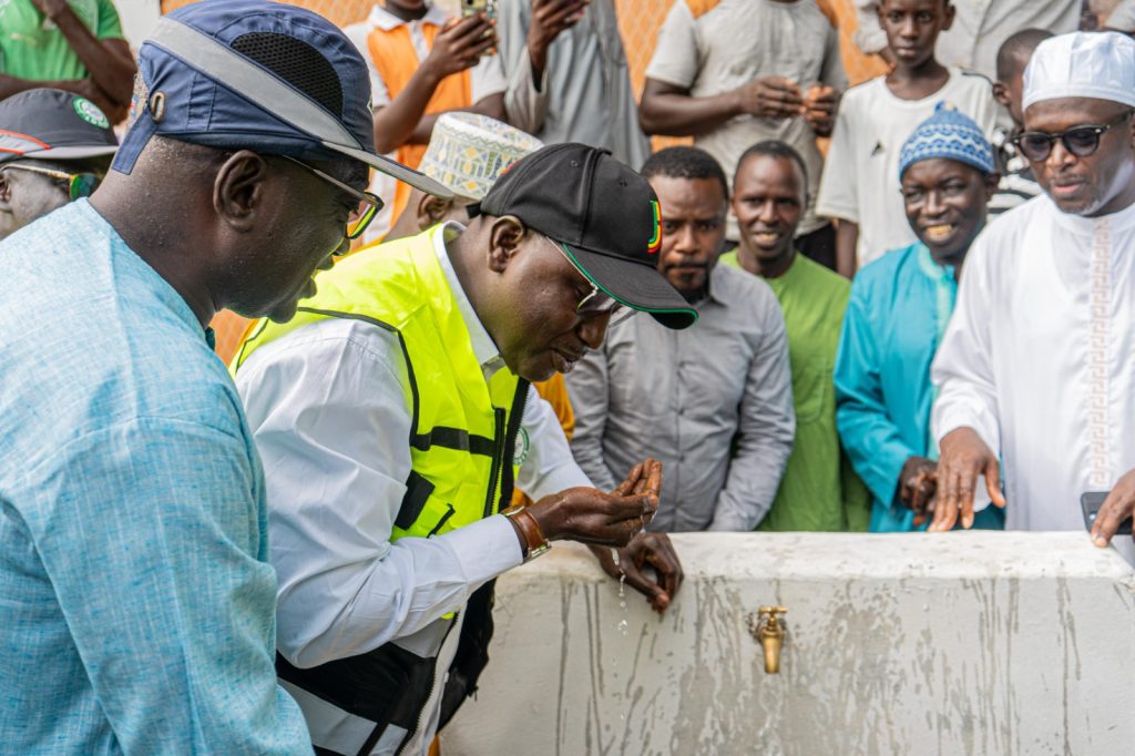 Mise en service officielle du réseau d’alimentation en eau potable de Keur Salla Mbatta