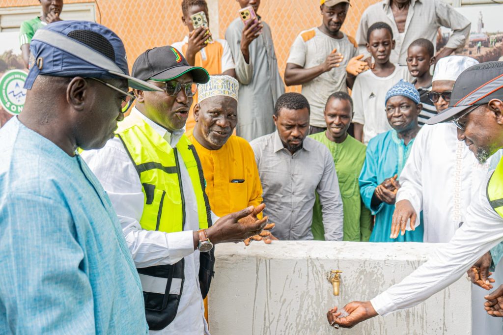 Mise en service officielle du réseau d’alimentation en eau potable de Keur Salla Mbatta