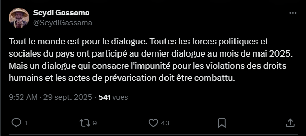 Macky lorgne le fauteuil de l'ONU: Dialogue de sourd entre Seydi Gasama et Alioune Tine ?