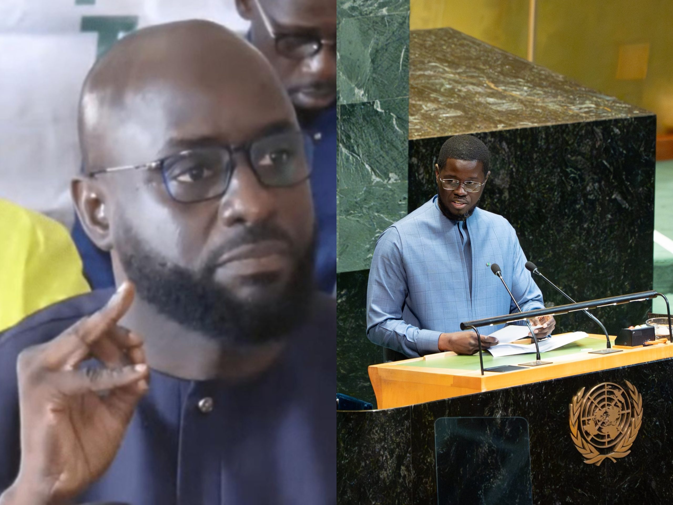 Scrabble, image et pupitre de l’ONU, (Par Thierno Bocoum)