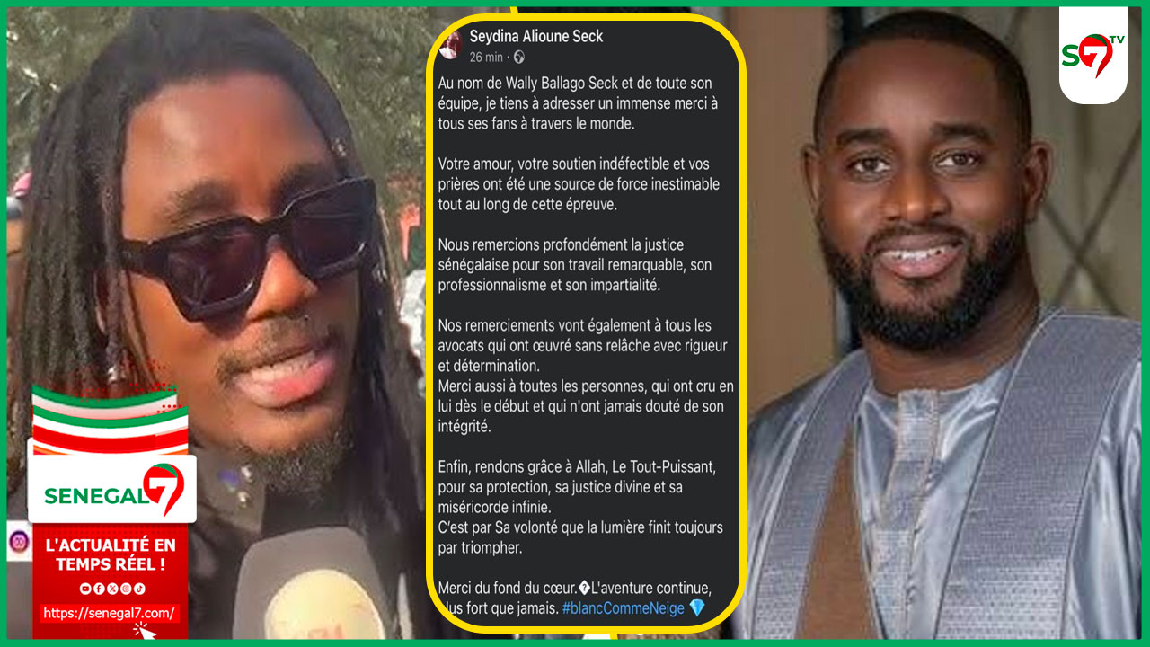(Vidéo) Wally Seck Libre après son audition: Réaction à chaud de son frère Seydina Alioune Seck