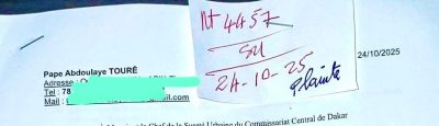 Après plusieurs plaintes sans suite : PAT compte désormais saisir la Section de Recherches de Faidherbe