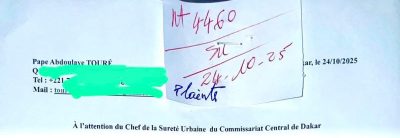 Après plusieurs plaintes sans suite : PAT compte désormais saisir la Section de Recherches de Faidherbe