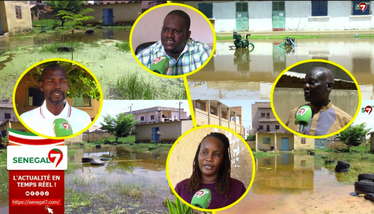 Keur Massar Sud: Les inondations perturbent la rentrée des classes
