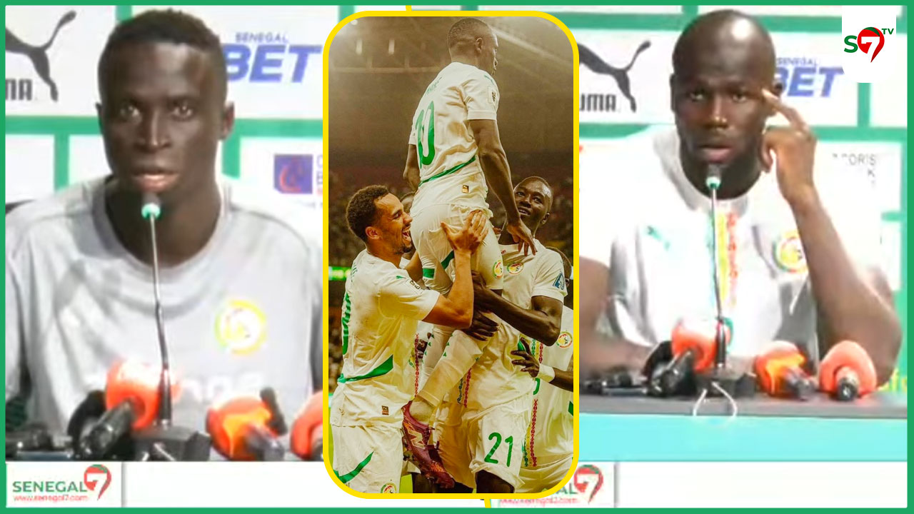 (Vidéo) L'integralité de la conference de presse de Koulibaly & Krepin Diatta apres la qualification des Lions