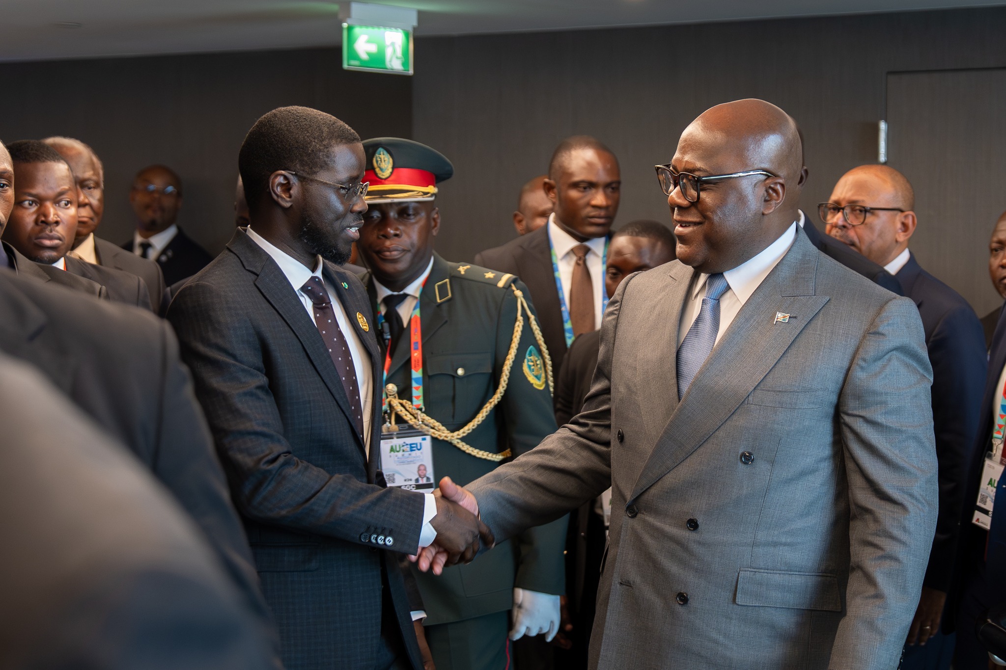 Angola : Diomaye s'est entretenu avec son homologue, Félix Antoine Tshisekedi