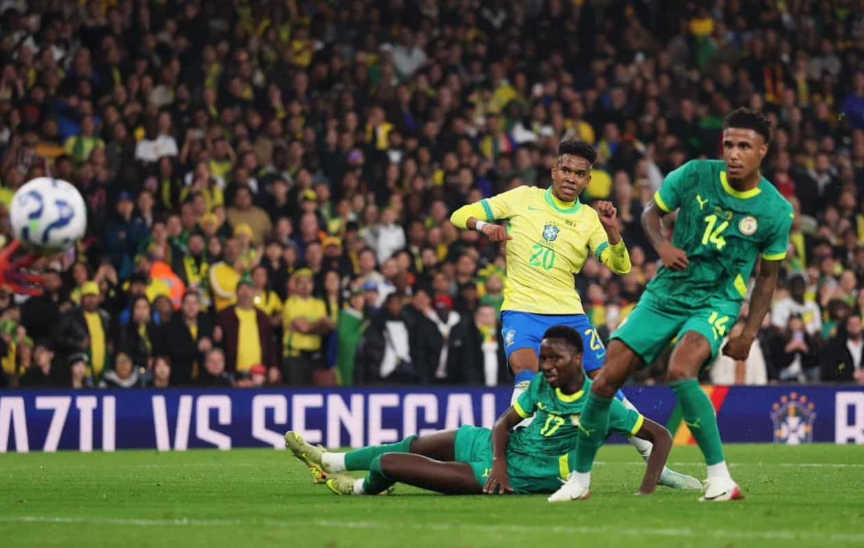 Football : Le Sénégal s’incline contre le Brésil (2-0) en match amical, ce samedi à Londres