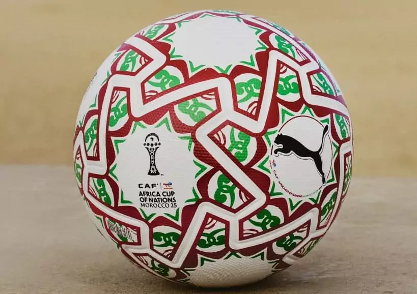 CAN 2025 : Puma dévoile le ballon officiel de la compétition au Maroc