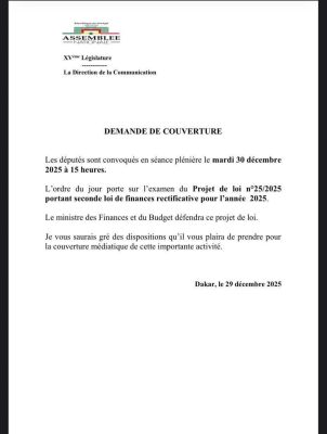 Loi de finances rectificative 2025 : Le ministre des Finances va défendre le projet de loi, mardi