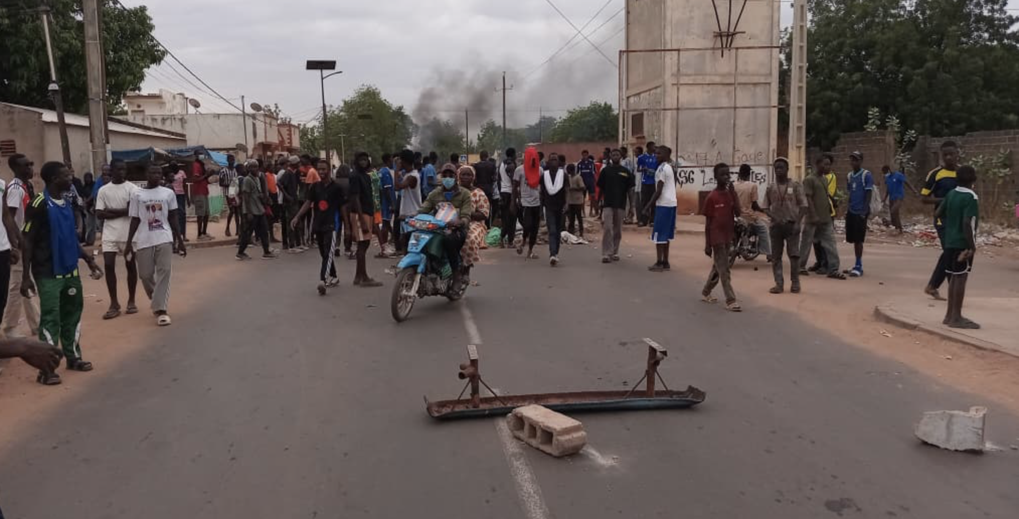 Kaffrine : les étudiants l'USSEIN manifestent pour le paiement des bourses