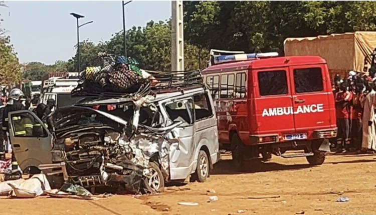 Kaffrine : Une collision entre deux véhicules fait des victimes
