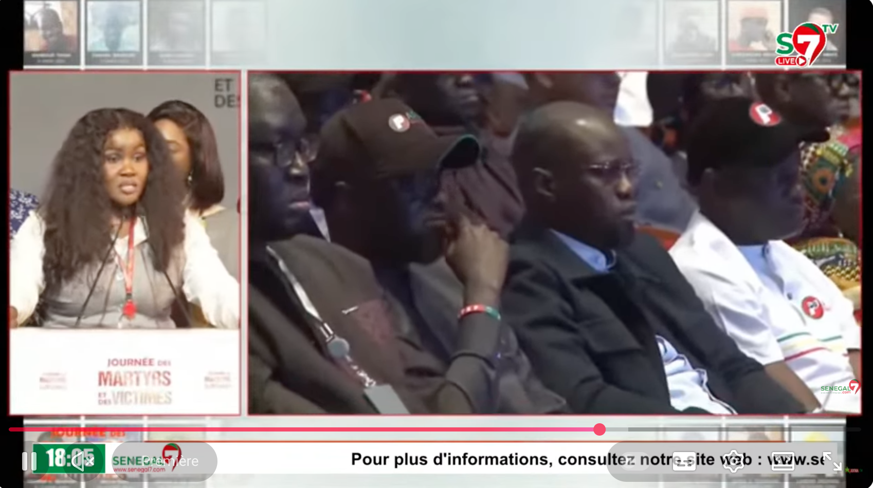 Les "patriotes" interrompent le discours de Maty S. Niang et huent Diomaye devant Sonko (Vidéo)
