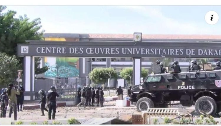 Tensions à l'UCAD : Le Recteur autorisé à faire appelle aux FDS pour sécuriser le campus