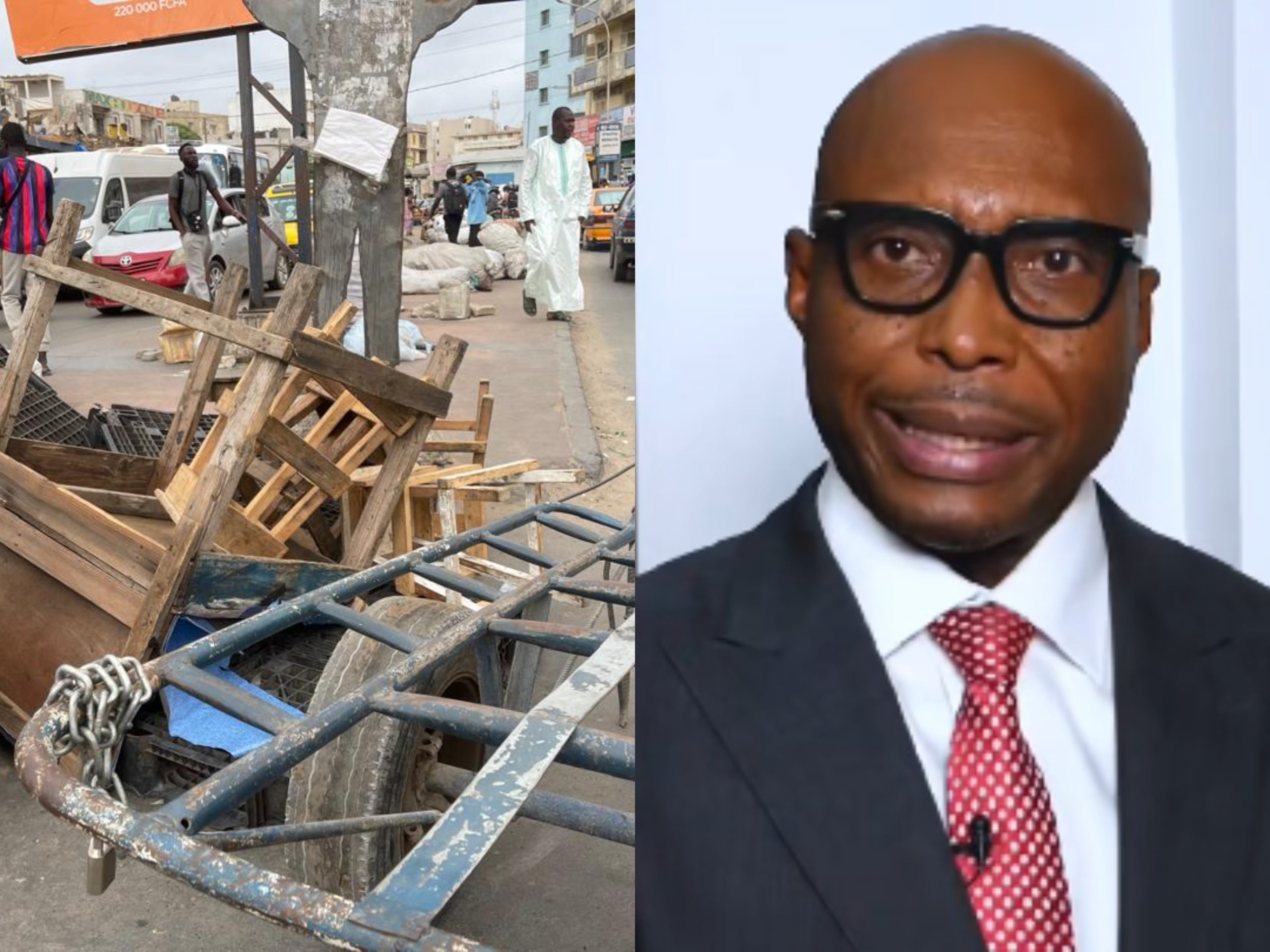 Déguerpissements des marchands ambulants : Barth désapprouve les "opérations brutales" 