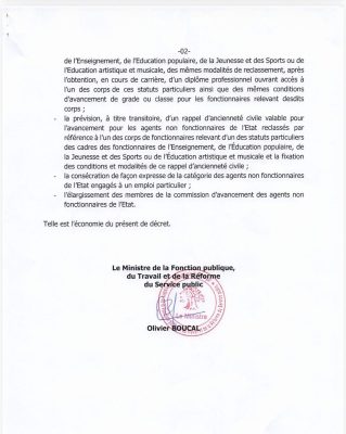 Sénégal : Bonne nouvelle pour les agents non fonctionnaires de l'Etat