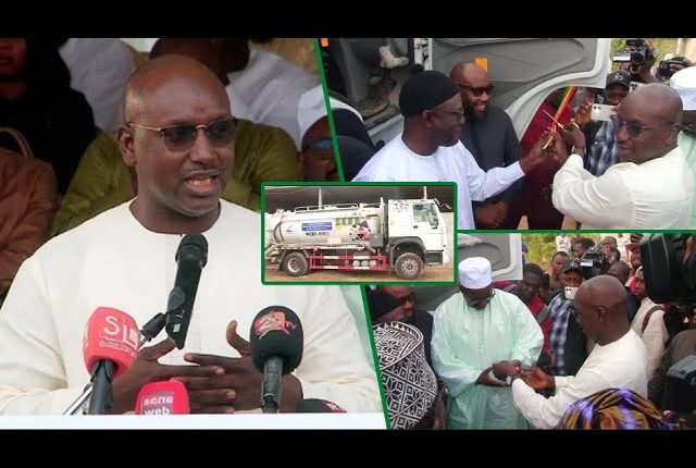 Vidéo | Assainissement : l’ONAS remet des camions de vidange de nouvelle génération aux professionnels