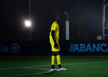 Le portier sénégalais Mamadou Fadiga (16 ans) en essai au Celta Vigo