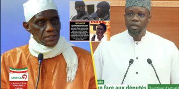 Sonko hausse le ton & vilipende Mame Makhtar Jamra « Ken Santouko Mouy…Dieulat Nagne Sécurité Bi… » (Vidéo)