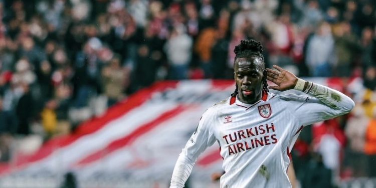 Pape Chérif Ndiaye met fin à sa disette et propulse Samsunspor en Ligue Conférence