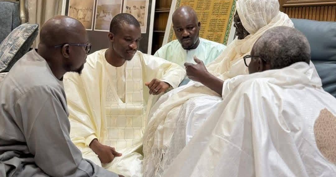 Touba : Mouhamadou Bamba Cissé chez Serigne Mountakha Mbacké