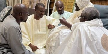 Touba : Mouhamadou Bamba Cissé chez Serigne Mountakha Mbacké