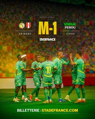 Match amical Sénégal vs Pérou : La Coupe d’Afrique des Nations sera présentée à Paris, le 28 mars prochain