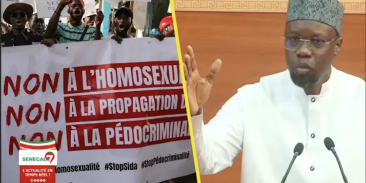 Cr!m!n@lis@tion de l&rsquo;h0mm0sexu@lité: La position ferme de Sonko « Sokhla Woul Ñiouy Cr!m!nal!sé Ndakh… » (Vidéo)