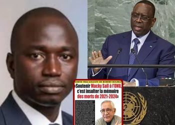 Candidature de Macky à l&rsquo;Onu : Bougar Diouf matraque Robert Bourgi