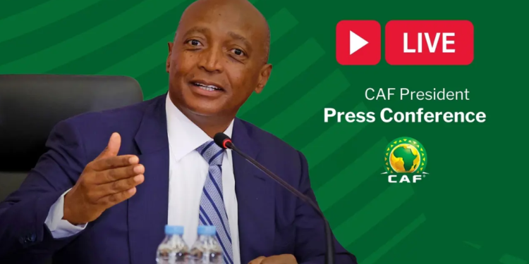 CAF : Patrice Motsepe face à la presse, ce dimanche 29 mars