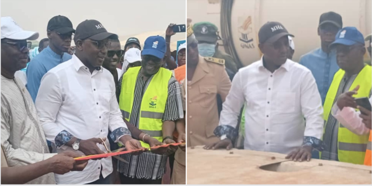 Équité territoriale : Dr Cheikh T. Dièye inaugure deux stations de traitements des boues de vidanges à Malem-Hodar et Mbirkilane