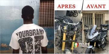 Grand-Yoff : un suspect arrêté avec une moto volée de 4,5 millions FCFA