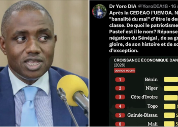 Croissance dans l’UEMOA : le Sénégal classé dernier, Dr Yoro Dia charge Pastef