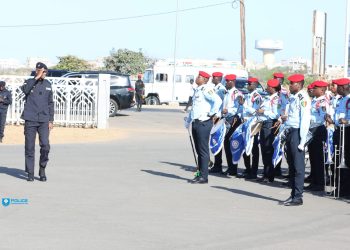 Préparatifs du 4 avril : Le DGPN, l’Inspecteur Général de Police Mame Seydou NDOUR, inspecte les troupes