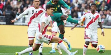 Sénégal vs Pérou : Nicolas Jackson libère les Lions juste avant la pause(1-0)